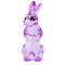 Crystal Expressions 3.5 Inch Springtime Bunny Easter Figurine , Lightweight Spring Decor Easter Rabbit